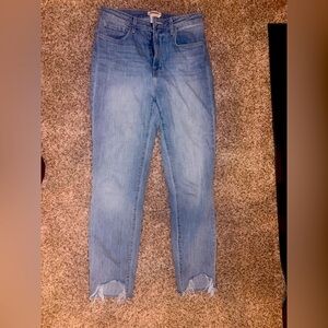 L’AGENCE skinny jeans in light wash, size 27